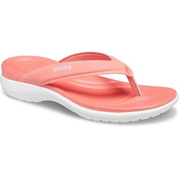 Crocs Capri V Sporty Ruzove - Damske Žabky